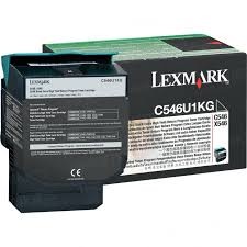 Made By Lexmark C-546 C546U1KG Black Toner Cartridge C546, X548